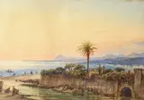 Retour de pêche by William Cowen, 1851, Aquarelle, sold Jun 2026