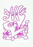 Duplicité by Charles Lapicque, 1967, Lithographie en mauve, sold Jun 2026