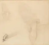 Études de mains by Achille Laugé, Crayon et fusain sur papier, sold Nov 2025