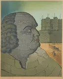 Le marquis de Sade - 1970 by Man Ray, Lithographie en couleurs signée et justifiée "E, sold Jun 2025