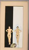 Modèles à la palette by Jean Pierre Henaut, Gouache, sold Dec 2025