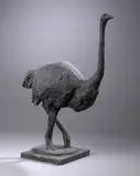 L'Autruche by Pierre Lagénie, Plâtre patiné à l'imitation du bronze, sold Dec 2025