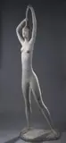 La coiffe by Pierre Lagénie, Plâtre, sold Dec 2025