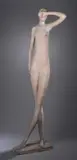 La Jeune pousse by Pierre Lagénie, Plâtre patiné, sold Dec 2025