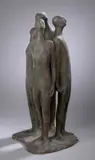 La Ville by Pierre Lagénie, Plâtre patiné à l'imitation du bronze, sold Dec 2025