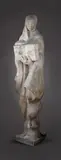 Sainte Odile - Maquette à l'échelle 1 du monument de Saint-Amand-les-Eaux by Pierre Lagénie, Plâtre patiné, sold Dec 2025