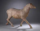 Cheval du groupe « A la corde by Pierre Lagénie, Plâtre patiné, sold Dec 2025