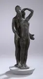 L'invitation by Pierre Lagénie, Plâtre patiné à l'imitation du bronze, sold Dec 2025