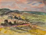 Paysages by Roland Dubuc, Aquarelle, sold Dec 2025