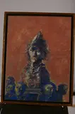 Le bel orné by Gérard Eppelé, 1969, Gouache signée, sold Dec 2025
