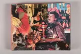 Cinécolle 14, folie by Bernard Rancillac, 1995, Collage sur toile, sold Dec 2025