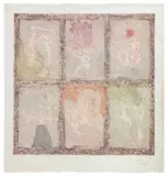 Chair de rousse by Roberto Matta, 1974, Eau-forte, aquatinte et gaufrage, sold Jan 2026
