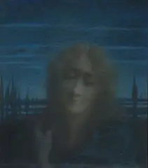 Portrait by Lucien Lévy-Dhurmer, 1897, Pastel, sold Jan 2026