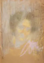 Portrait de femme by Lucien Lévy-Dhurmer, 1898, Pastel, sold Jan 2026