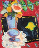 Bouquet by Pascal Moscovitz, Toile, sold Jan 2026