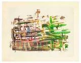 λ Sans titre by Antal Biró, 1958, Lavis d'encres et gouache sur papier, sold Nov 2025