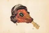 λ Sans titre by Georges Hugnet, 1961, Collage, sold Nov 2025