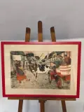 La vache curieuse by Lucien Faure, Lithographie en couleur, sold May 2026
