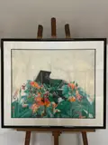Piano au bouquet by Claude Hemeret, Lithographie en couleurs Signée en bas à droite, sold May 2026