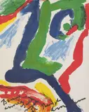 Carte de voeux by Bengt Lindström, Lithographie en couleurs sur papier, sold Nov 2024
