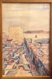 Macao by Mariette Richard-Boudet, 1941, Crayon graphite et aquarelle sur papier signé en haut à gauche à l'encre bleue, sold Jun 2024