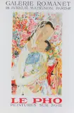 Sans titre by Le Pho, Affiche "Le Pho, peintures sur soie" éditée à l'occasion de l'exposition organisée par la, sold Apr 2024