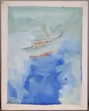 Bateau à Cannes by Fikret Mualla Saygı, 1953, Gouache sur papier Signée et datée en bas à gauche, sold Jun 2026
