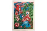 Sans titre by Hervé Di Rosa, Lithographie signé et daté, sold Dec 2024