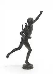 Le Vainqueur au combat de coqs by Alexandre Falguière, Bronze à patine brune Signé sur la terrasse Fondeur Thiebaut Frères Fumière et Gavignot Ci, sold Jun 2026