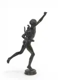 Le Vainqueur au combat de coqs by Alexandre Falguière, Bronze à patine brune Signé sur la terrasse Fondeur Thiebaut Frères Fumière et Gavignot Ci, sold Jun 2026