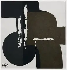 Sans titre by Ladislas Kijno, Lithographie signée en bas à gauche, sold Jul 2026