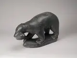 Bear with Catch (#0733) by Tumasi Uqaitu Qinuajua, stone sculpture, sold Jun 2026