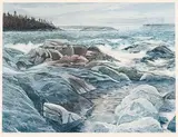 Lake Superior (#0795) by Thomas Kemp Kieffer, print on paper, sold Mar 2026