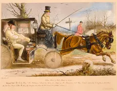 Where There's A Will, There's A Way (#0721) by John Leech, lithograph on paper, sold Mar 2026