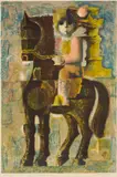 Untitled (Horse) (#0629) by Jordi Pla Domenech, print on paper, sold Mar 2026