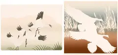 Two Prints (#0289, #0348) by Various Artists, print on paper, sold Mar 2026
