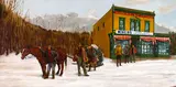 Untitled (Edmonton HBC Store) (#0483) by Kuba Bryzgalski, oil on canvas, sold Mar 2026