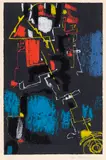 Untitled (#00505) by Max Ackermann, 1960, print on paper, sold Feb 2026