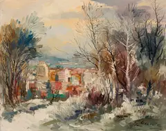 From Mt. Royal (#00353) by Geza Marich, oil on canvas, sold Feb 2026