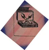 Dr Pabscht het z´Schipez s´Schpäckbschteck z´schpät bschteut by Sigmar Polke, 1980, Farboffset und Acryllack auf Vinyl, auf Keilrahmen aufgezogen, sold Jul 2025