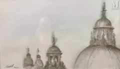 Venise by Fred Hollis dit Nall, 1981, Aquarelle sur papier, sold Jun 2025