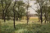 Dans le verger by Émile Isenbart, Huile sur toile, sold Jun 2025