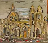 La Major à Marseille by Jules Tristani, Gouache sur papier, sold Jun 2025