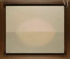 Sans titre by Vera Pagava, 1962, Huile sur toile, sold May 2025