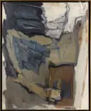 Sans titre by Philippe Hosiasson, 1960, Huile sur toile, sold May 2025