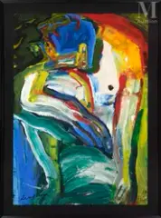 Sans titre by Bengt Lindström, Gouache sur papier, sold May 2025