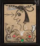 Sans titre by Michel Macréau, 1988, Huile sur toile de lin, sold May 2025