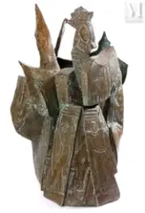 The Struggle between Academic Abstractionism and globalized by Ciprian Mureşan, 2018, Bronze, sold May 2025