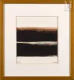 Sérigraphie n°23 by Pierre Soulages, 1999, Sérigraphie sur vélin, épreuve, sold Jun 2025