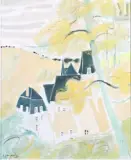 Le manoir normand by Claude Grosperrin, Huile sur toile, sold May 2025
